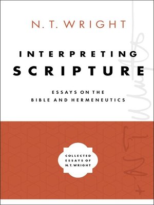 cover image of Interpreting Scripture